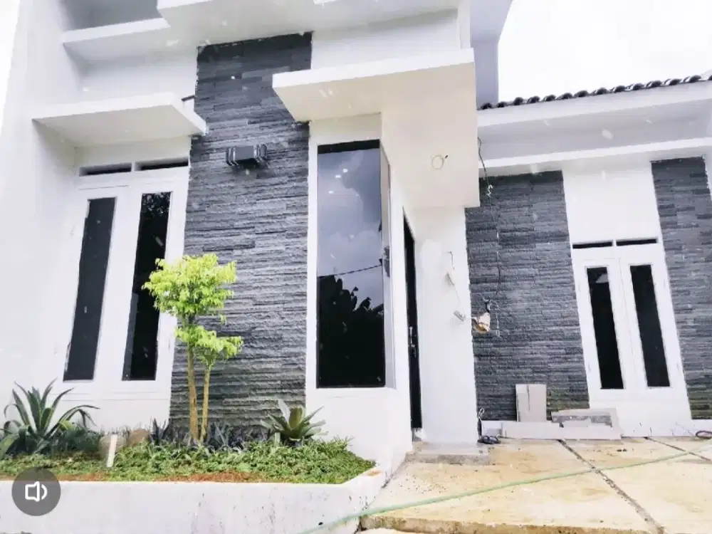 Rumah minimalis raw jalan 5 meter dekat stasiun citayam unit ready dan indent