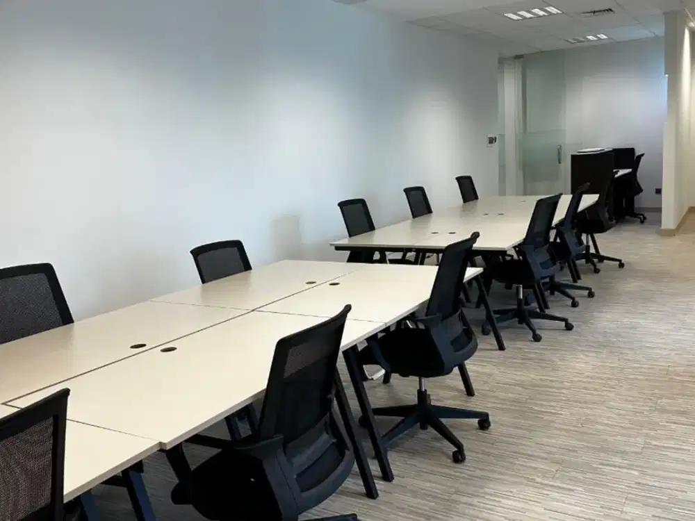 Office Furnished Menara Sunlife, disewakan murah dan cepat luas sesuai kebutuhan