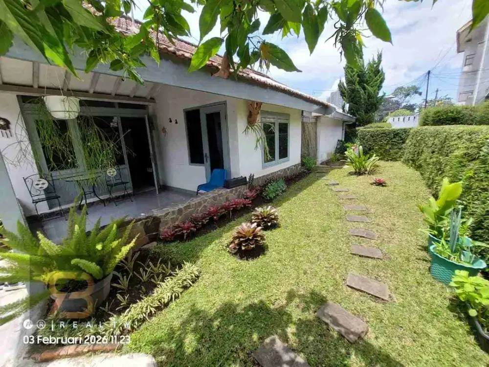 rumah 1lantai terawat lokasi strategis di sangkuriang dago bandung