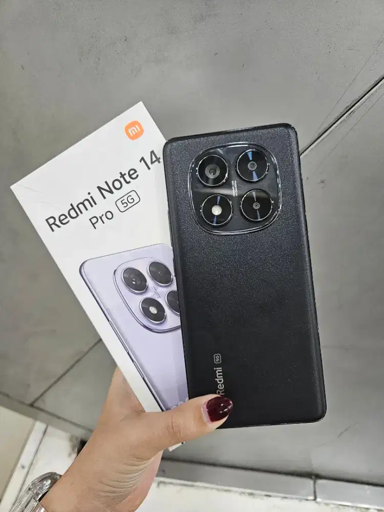 Redmi note 14 pro 5G 8/256 Lengkap mulus
