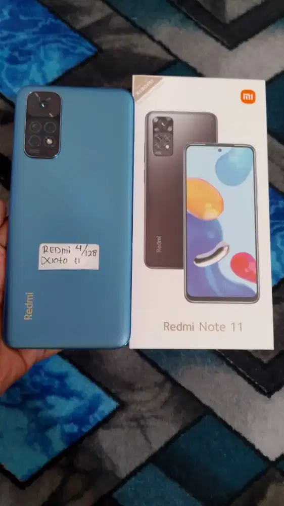 Jual hp redmi note 11.. RAM 4.. internal 128