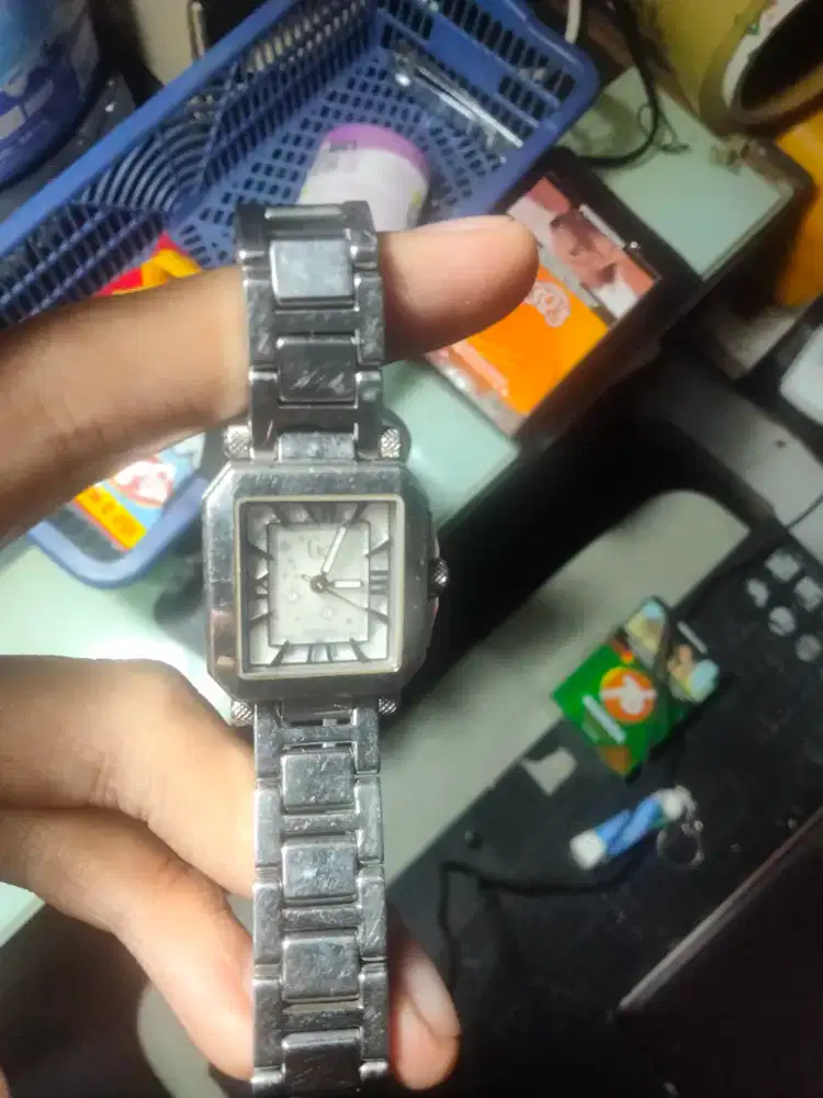 Authentic Gc guess collection Silver tone stainless Watch 51100L1