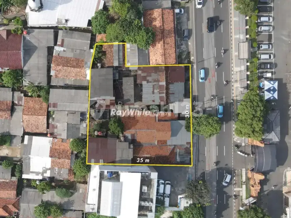 Hitung Tanah Di Pusat Kota Lt. 1156 M2