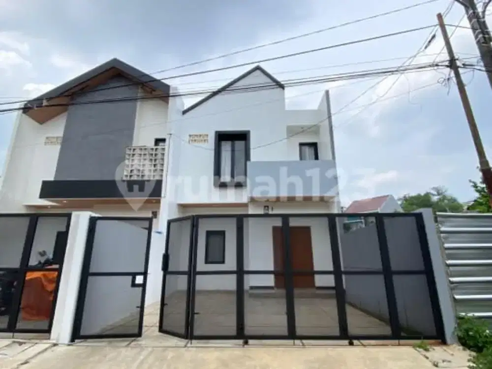 Rumah Baru Scandinavian Style 2 Lantai di Cinere Dekat Tol Fasilitas Umum