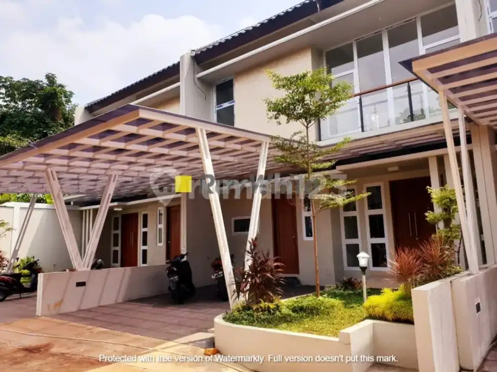 Brand New House Minimalis dalam Cluster Bagus di Cinere Siap Huni