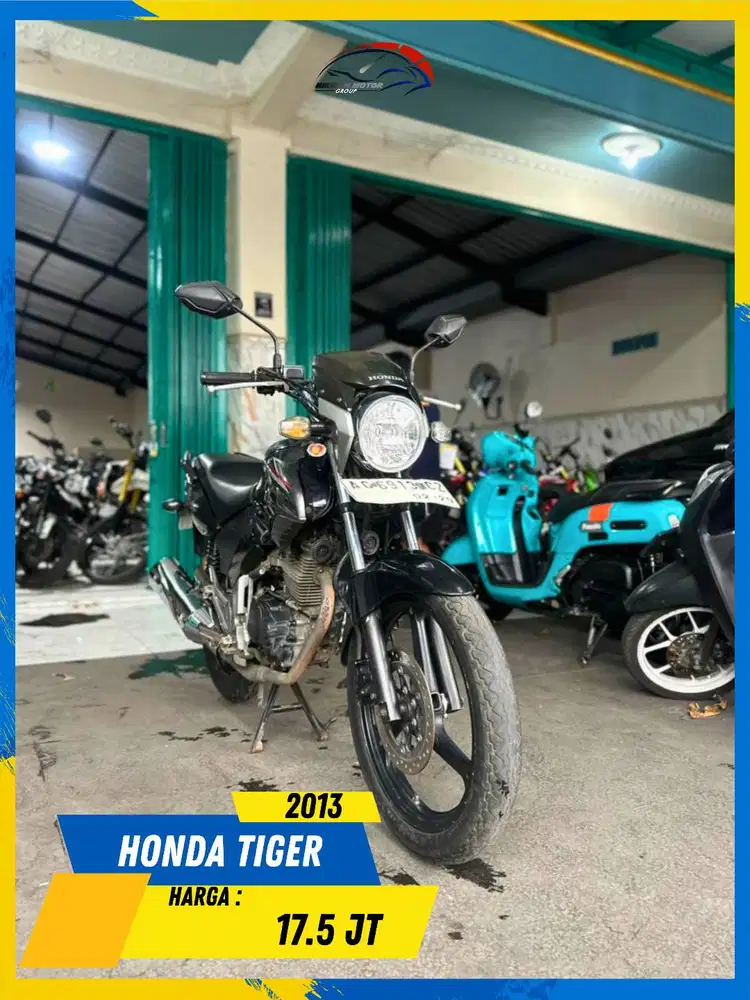 HONDA TIGER 2013 MESIN AMAN POLL MASZEHH HIKMAH MOTOR KEPUH