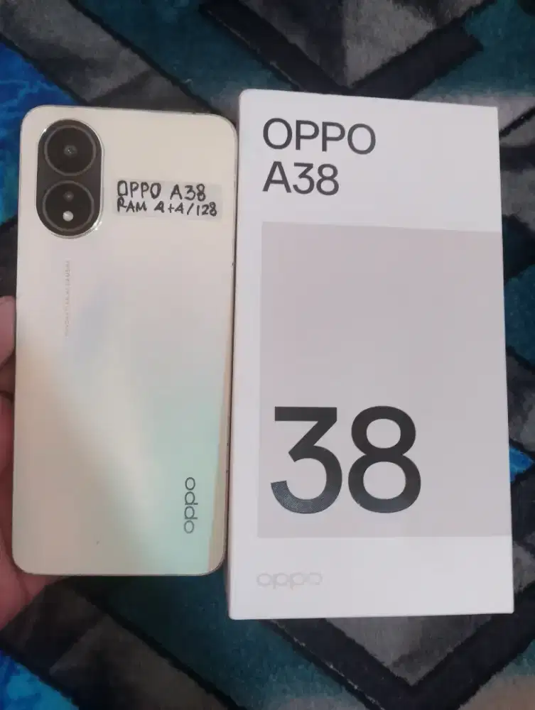 Jual hp Oppo A38 RAM 8 internal 128
