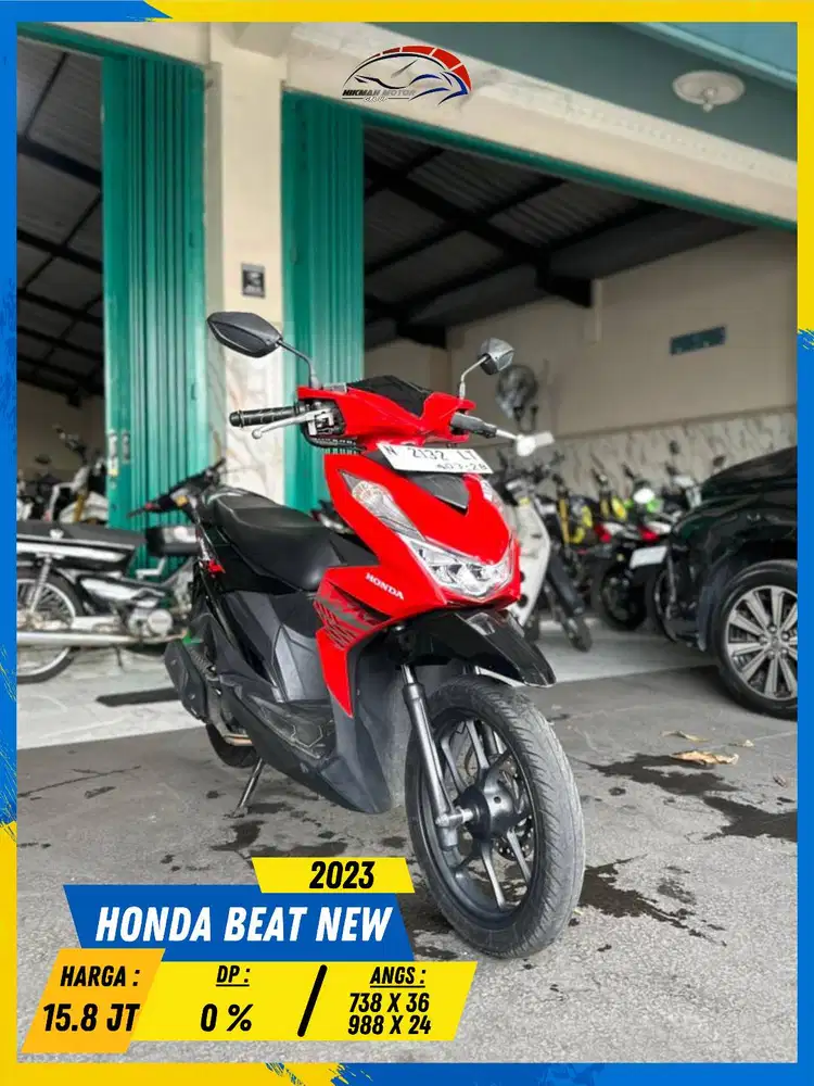 HONDA BEAT NEW 2023 MANTAP GAS MASZEHH HIKMAH MOTOR KEPUH