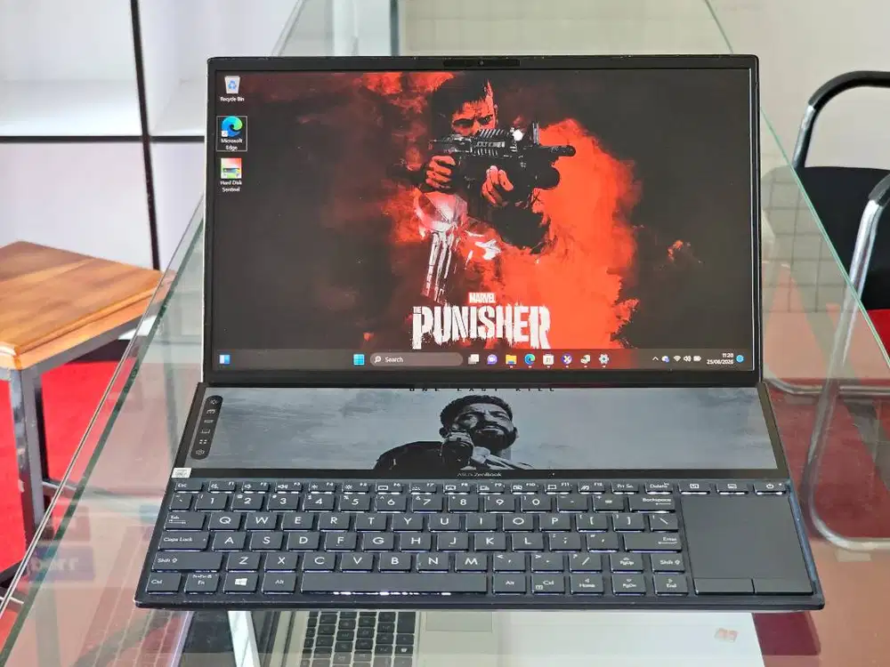ASUS Zenbook Duo UX481FL intel Core i7 Gen 10 Ram 16 GB SSD 512 GB