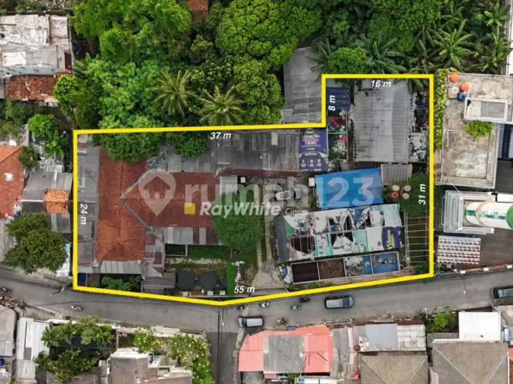 Tanah Strategis Pangkalan Jati Cocok untuk Usaha, Kost, atau Investasi