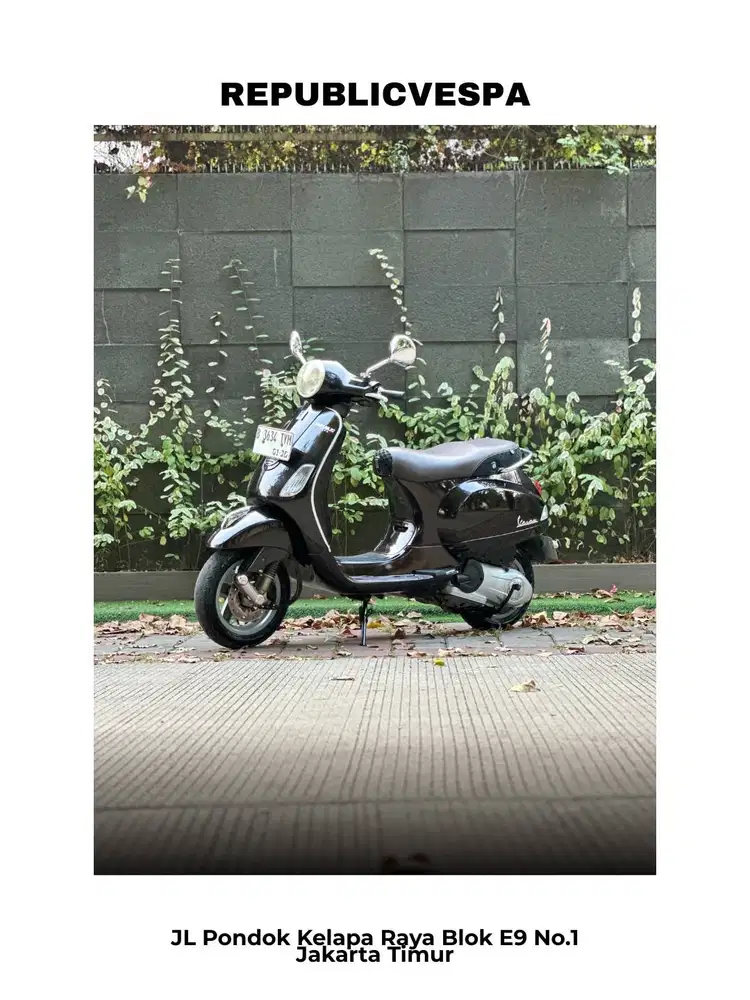 TERMURAH PIAGGIO VESPA LX 150 3V IE TH 2013 WARNA CANDY DARK BROWN