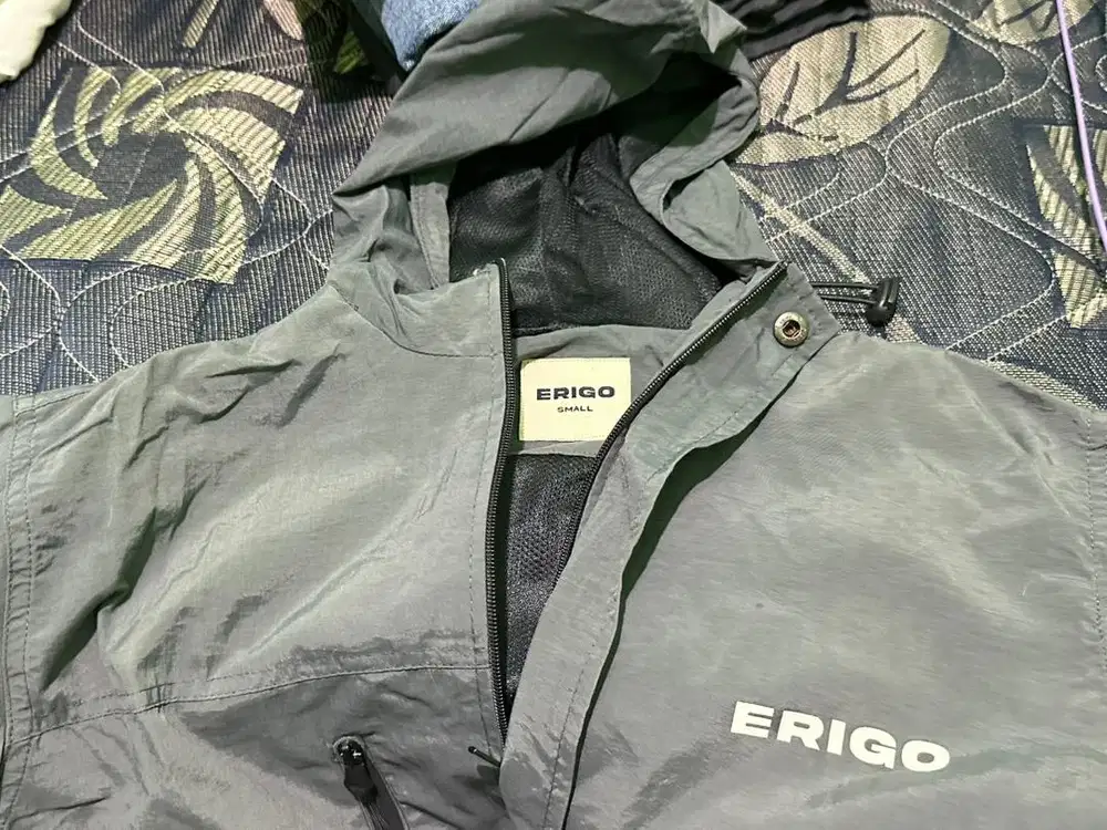 Jaket Erigo Warna Hijau Army