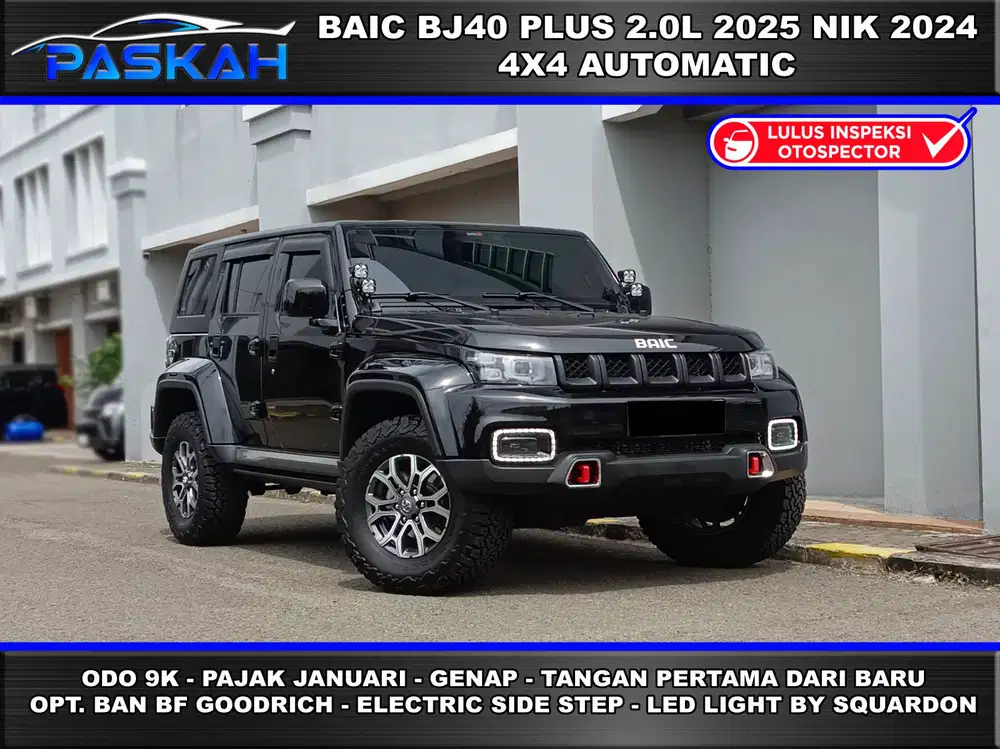 ODO=9k Genap BAIC jeep BJ40 Plus 2.0L 4x4 2025 Nik 2024 BAIC BJ40 JEEP