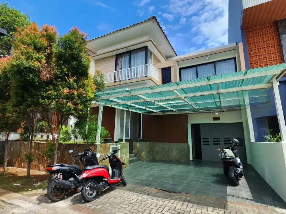 Dijual Rumah Bagus 2 Lantai Dalam Cluster Lokasi Strategis Dekat British School di Kebayoran Bintaro Tangsel At-15780