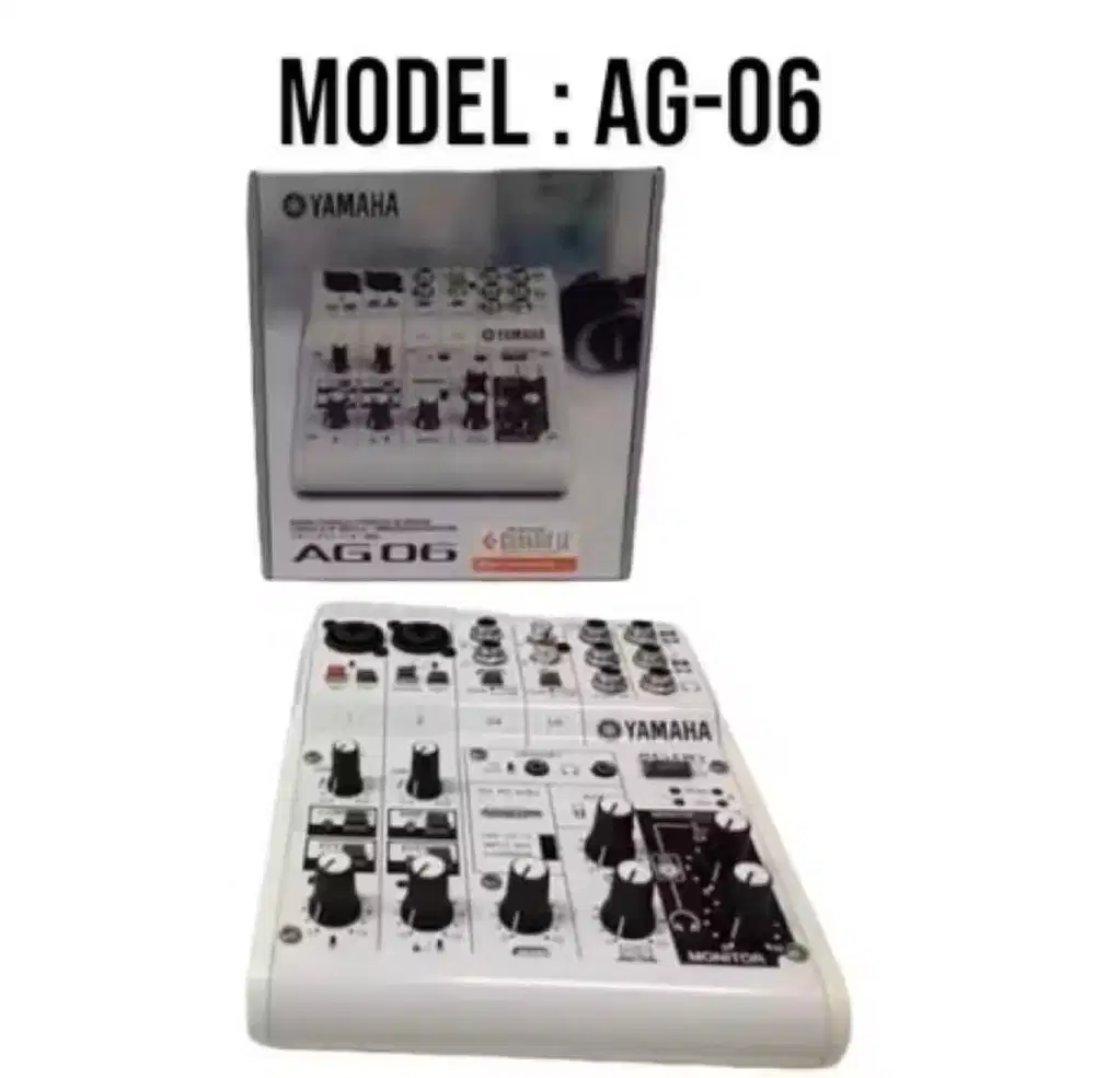 Mixer Yamaha AG06 / AG 06 / AG-06 (Original