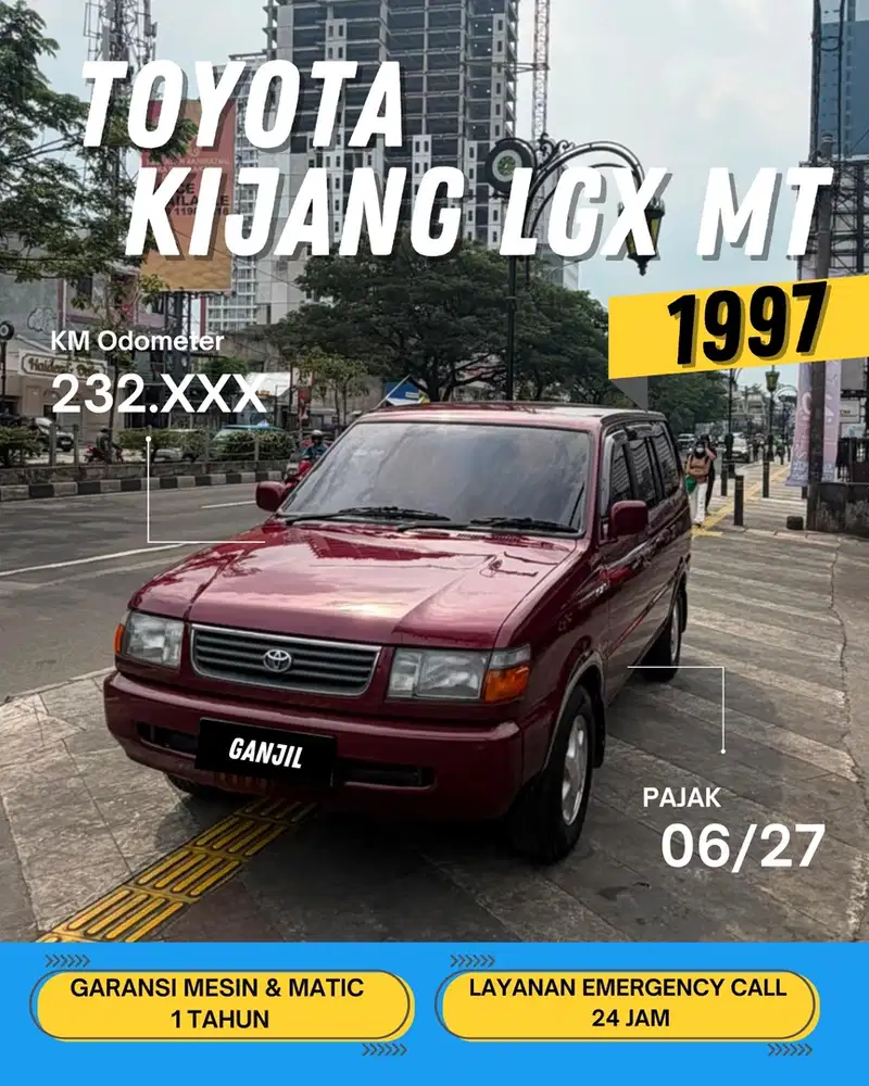 Toyota Kijang 1997 Bensin