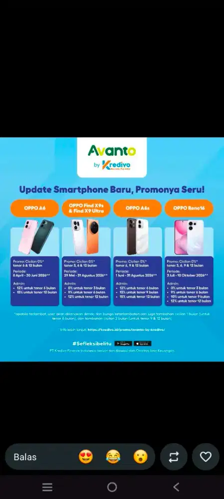 PO OPPO RENO 16