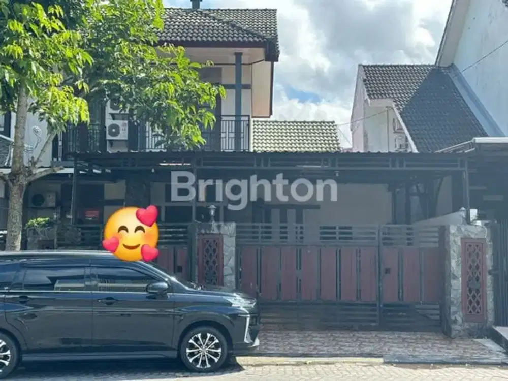 RUMAH FURNISH DUA LANTAI DI PERUMAHAN WIKA