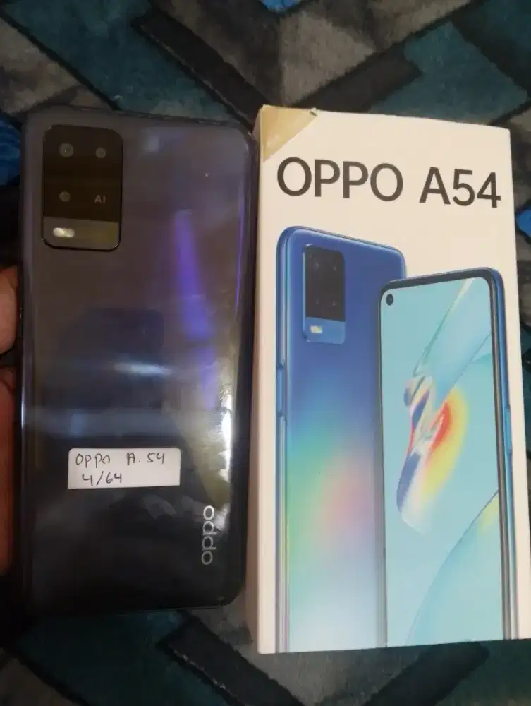 Jual hp Oppo A54..ram 4.. internal 64