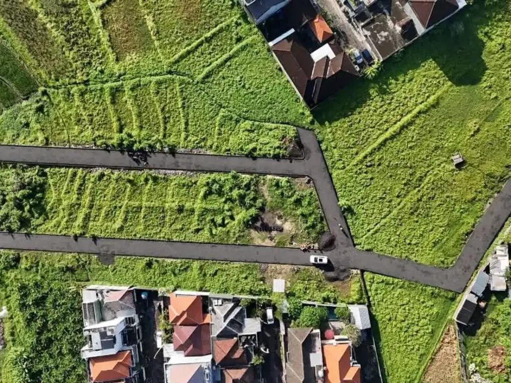 DIJUAL TANAH DI KEROBOKAN, BALI VIEW SAWAH (SS)
