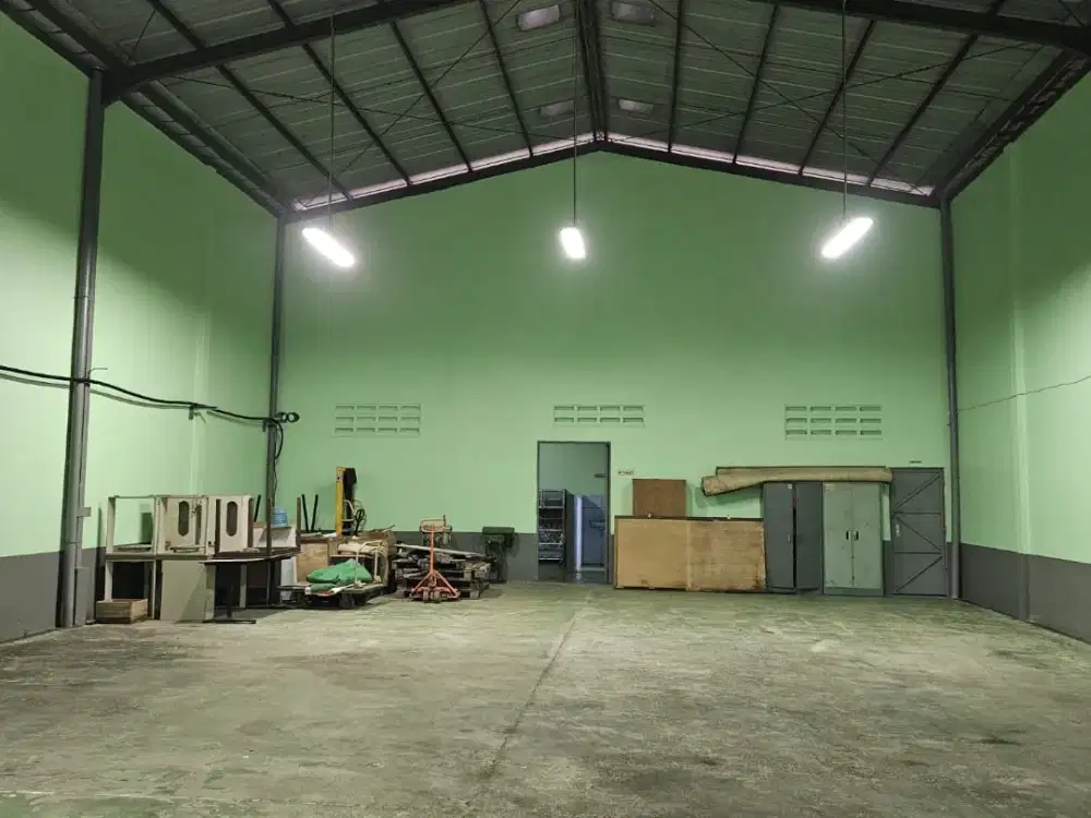 Gudang Tinggal Beroprasi Taman Tekno Ada Kantor 2 Lantai