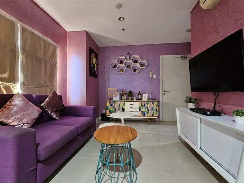 Disewakan 2BR Madison Park Furnished Double Balcony Pool View Dekat Neo Soho, Central Park, UNTAR & Trisakti Jakarta Barat