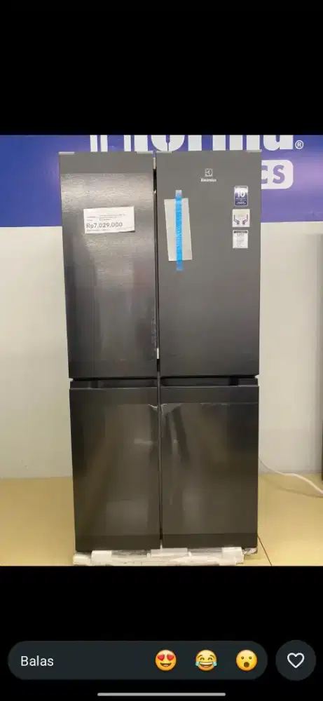 PROMO CICILAN KULKAS ELECTROLUX SIDE BY SIDE DENGAN YESSS CREDIT