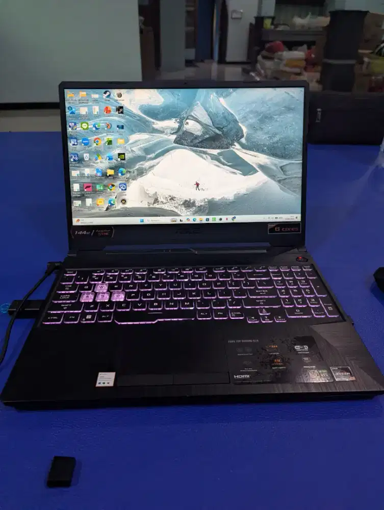 Asus TUF A15 RYZEN 7-4800H RAM 16GB SSD 512GB, RTX 3050 4GB