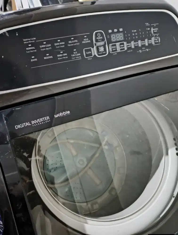 Dijual cepat mesin cuci samsung 11 Kg digital inverter