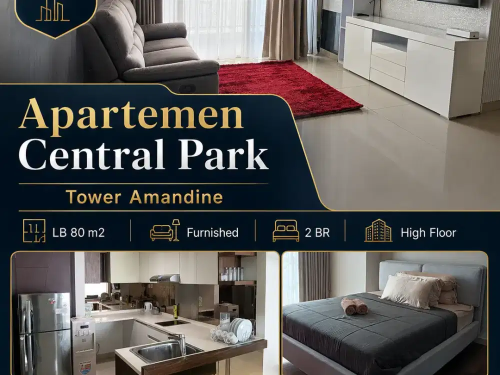 Sewa Apartemen Central Park 2BR – Nyaman, Strategis, Siap Huni