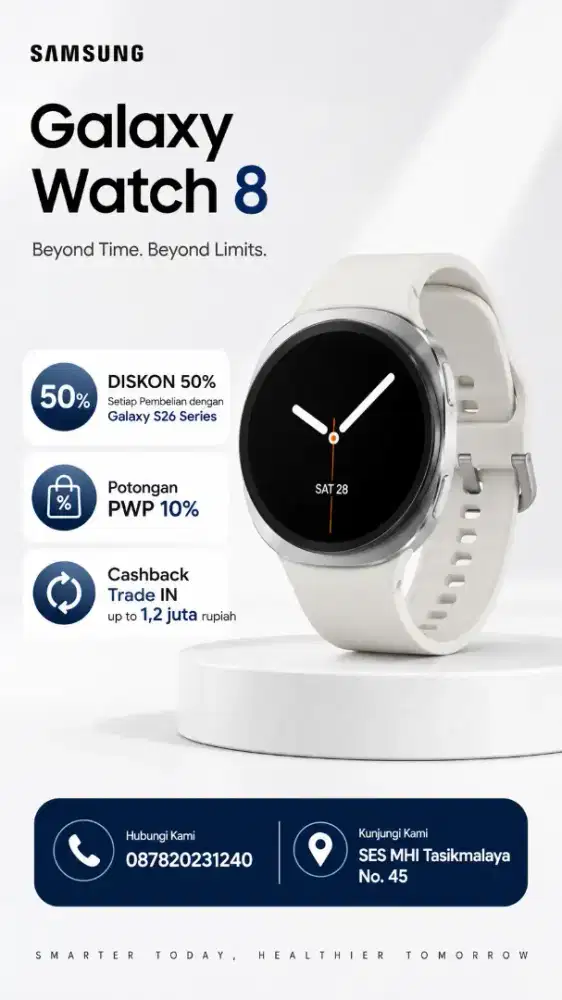 Galaxy WATCH 8 SERIES Free Benefit Up To 1,2JT