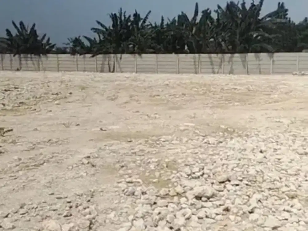 Disewakan Lahan Cantik Kosong Siap Pakai Di Setu. Kabupaten Bekasi