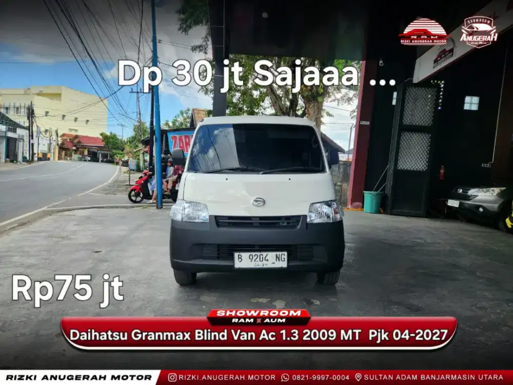 DP RINGAN DAIHATSU BLIND VAN 1.3 AC 2009 MANUAL MT