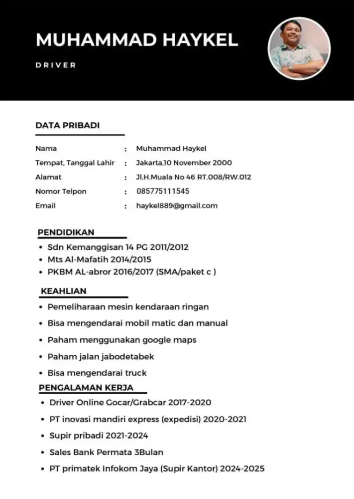 Sedang mencari pekerjaan