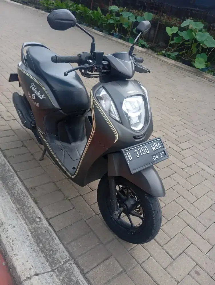 Honda Genio Donat CBS ISS 2022 fulori mulus apjak panjang mesin alus