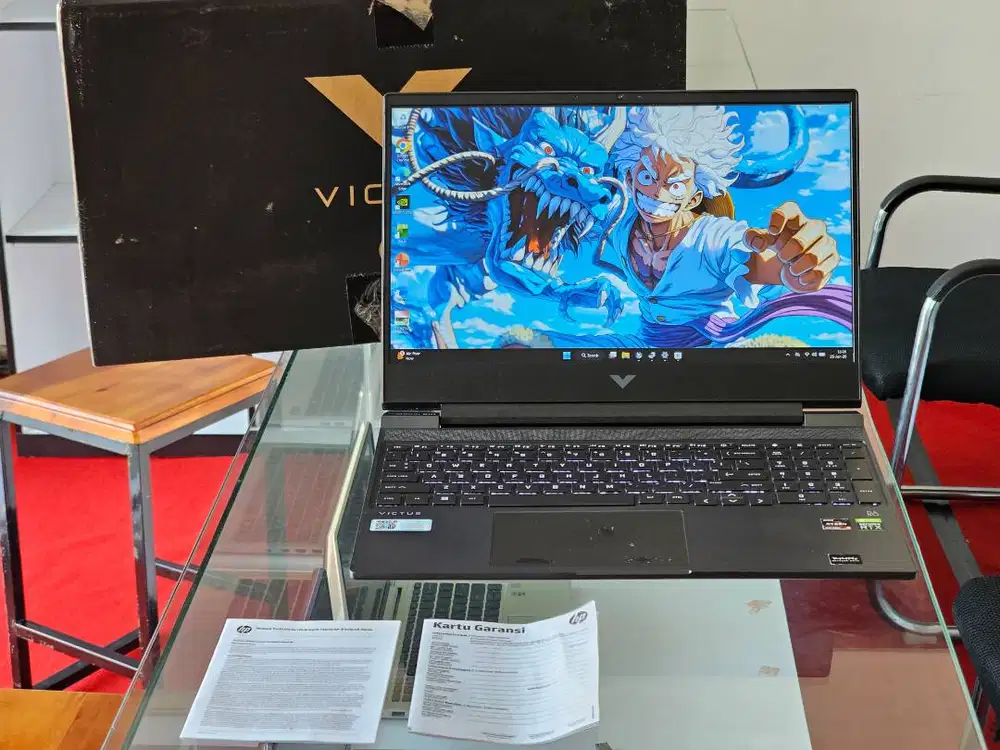 HP Victus 15 AMD Ryzen 5 5600H Ram 8 GB SSD 512 GB Nvidia RTX 3050