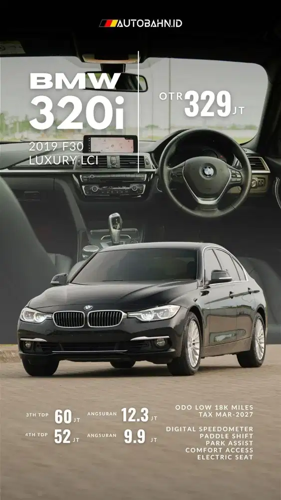 BMW 320i Luxury 2019 (F30)