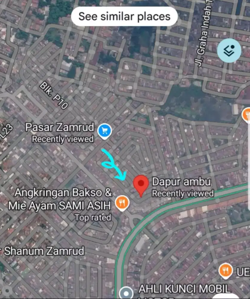 KONTRAKAN LARIS DIBELAKANG PASAR