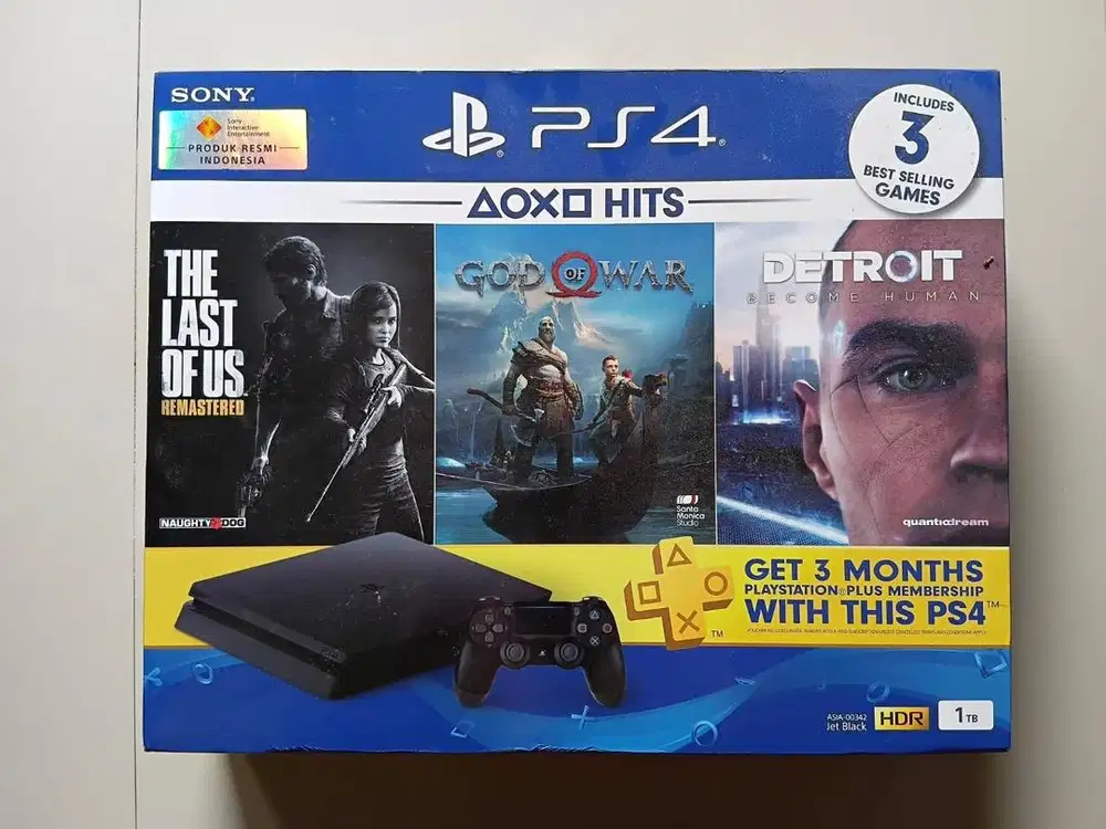 Ps 4 Slim 1Tb Original Sony Indo