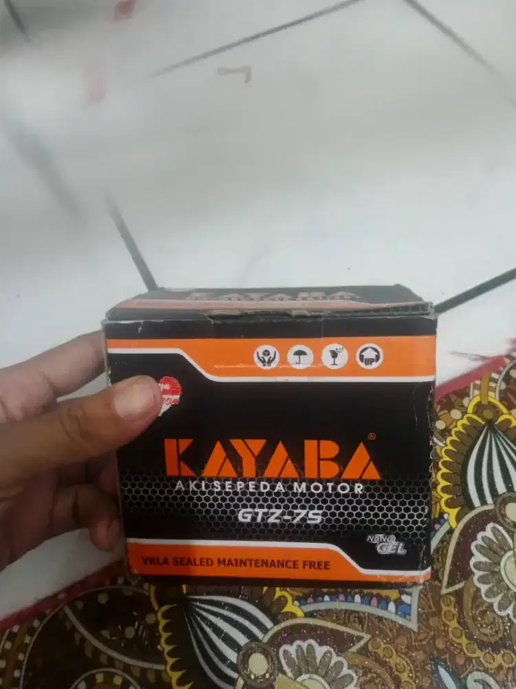 Jual aki adv 150/160 7A baru di pake 1 bulan