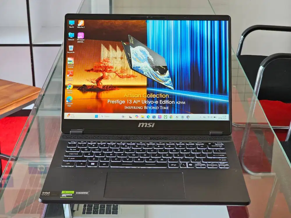MSI Prestige 14 AI Studio C1UDXG Intel Ultra 5 125H Ram 16 GB SSD 512