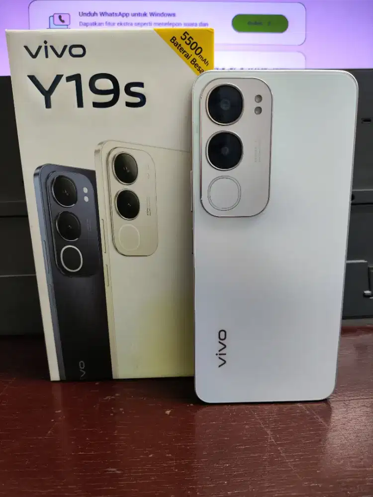 VIVO Y19S RAM 4/128GB FULSET ORI