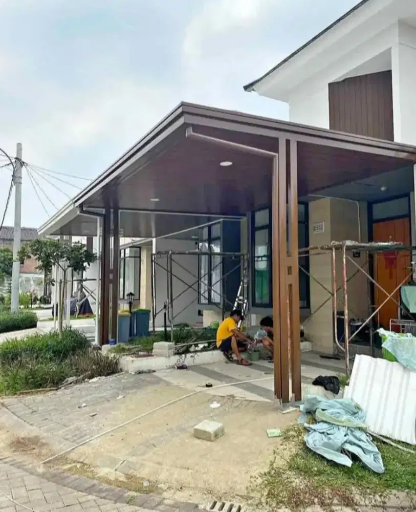 Kanopi atap alderon