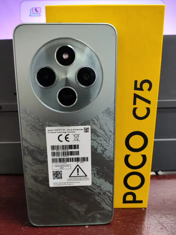 POCO C75 RAM 8/256GB FULSET ORI