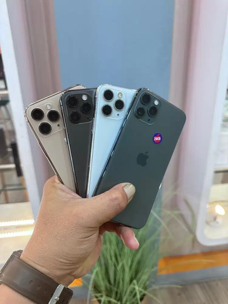 Iphone 11 pro 256gb imei aman all proviser bisa semua kartu