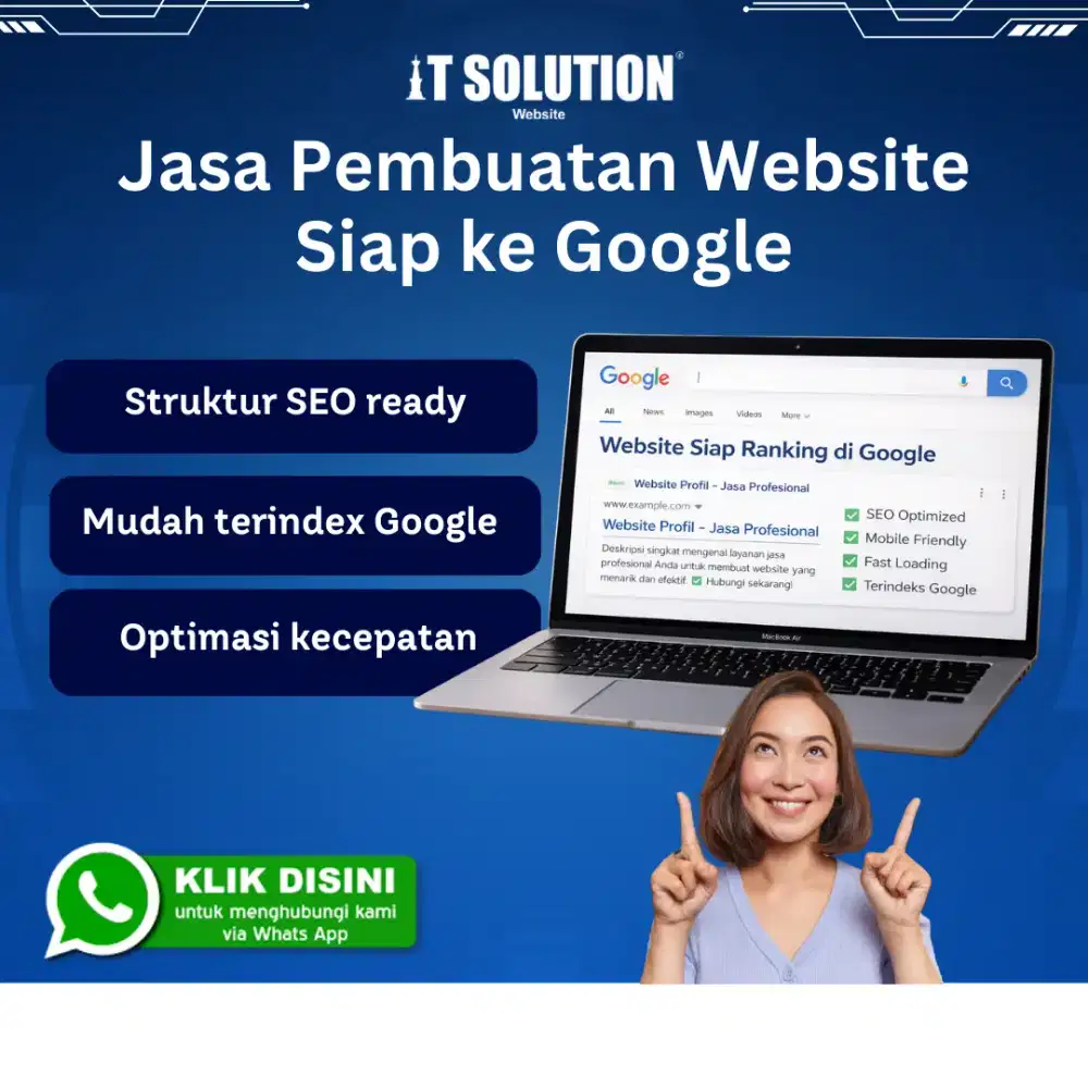 Pembuatan Website Siap ke Google Mudah Ditemukan