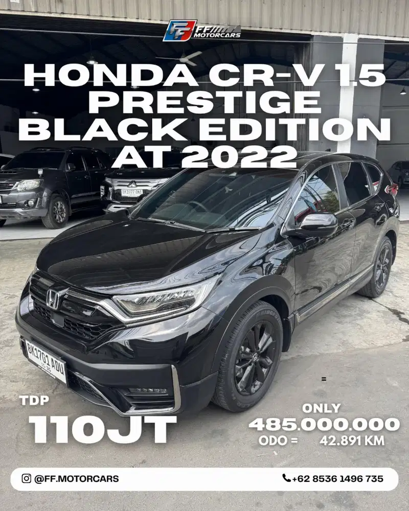 Honda CRV Prestige Black Edition AT 2022.