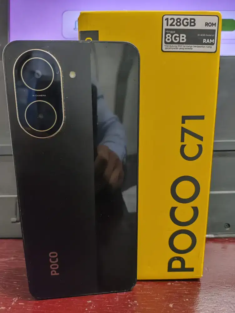 POCO C71 RAM 4/128GB FULSET ORI
