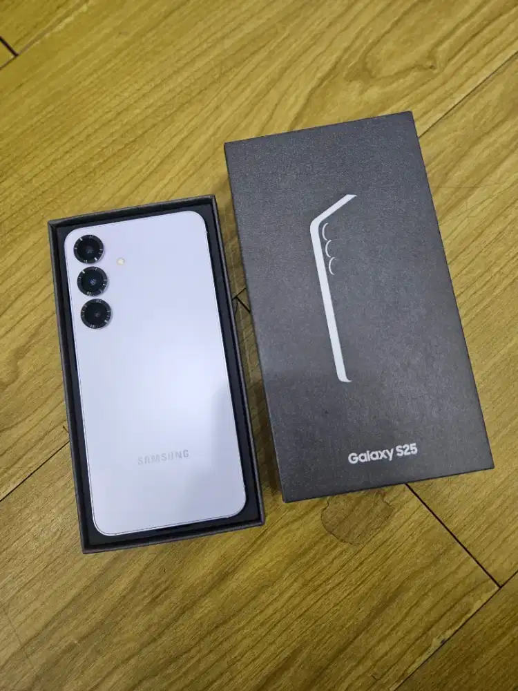 Samsung S25 12/256GB IcyBlue Garansi Resmi Sein Mulus