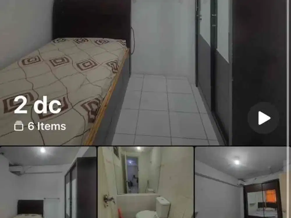 disewakan apartemen gading nias kelapa gading 2 kamar